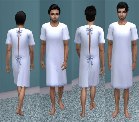 Male Hospital Gowns Updated by Julie J | Julie J's Sims 2, Sims 3 and ...