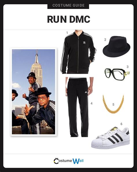 Dress Like Run-D.M.C. | Run dmc costume, Run dmc, Cool costumes