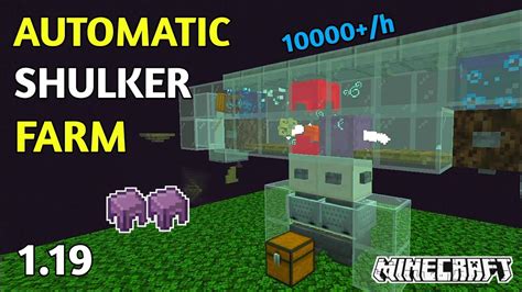 New 1.20 Shulker farm in minecraft pe / bedrock / 1.19 Shulker shell farm (mcpe/bedrock) - YouTube