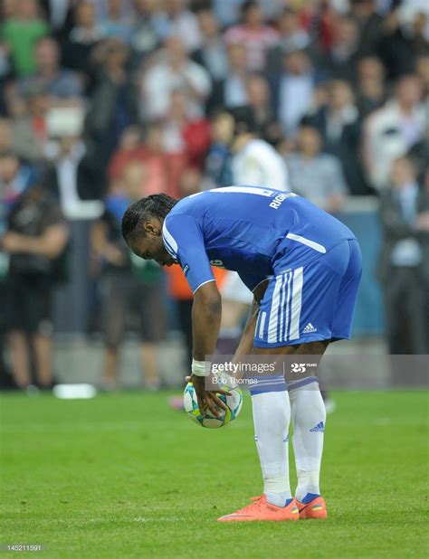 Didier Drogba Hand Signed UEFA Champions League Final Chelsea Shirt Munich 2012 & Medal Display ...