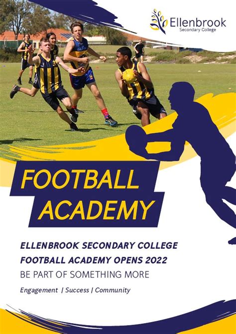 AFL ACADEMY The Ellenbrook... - Ellenbrook Secondary College