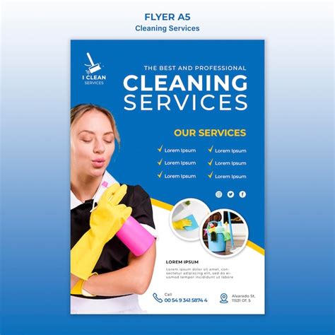 Cleaning Flyer Template