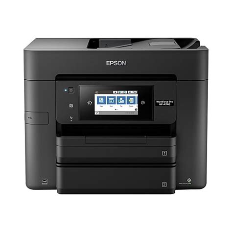 Epson WorkForce WF-4740 Color Inkjet All-in-One Printer (C11CF75201) at Staples