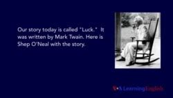 'Luck,' by Mark Twain