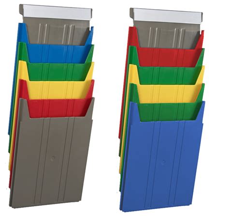 Standard Rainbow Document Racks (A4) - 9 mm capacity