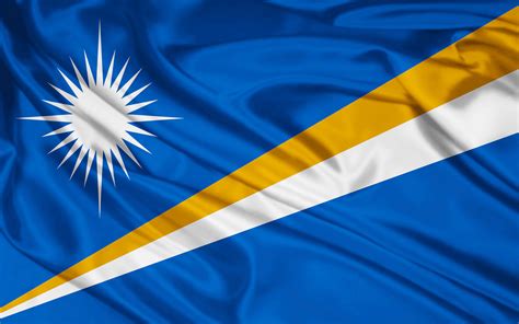 Marshall Islands Flag - Wallpaper, High Definition, High Quality, Widescreen