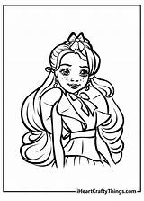Descendants 3 Audrey Coloring Pages sketch template