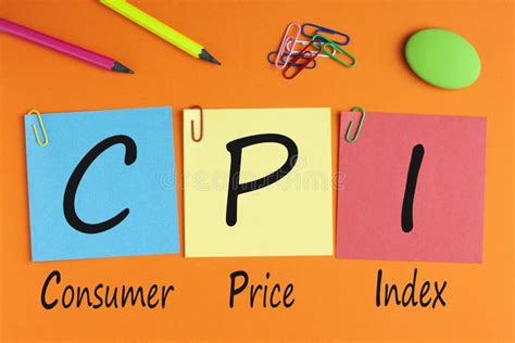 CPI - Consumer Price Index Symbol. Concept Word CPI on Wooden Cubes ...