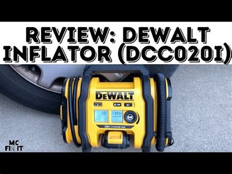 Review: DeWalt Inflator DCC020I | Inflators, Dewalt, Air tools