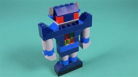 Lego Robot Building Instructions - Lego Classic 10693 "How To" - YouTube