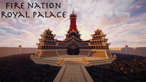 | Fire Nation Royal Palace - Avatar: The Last Airbender | Minecraft Map