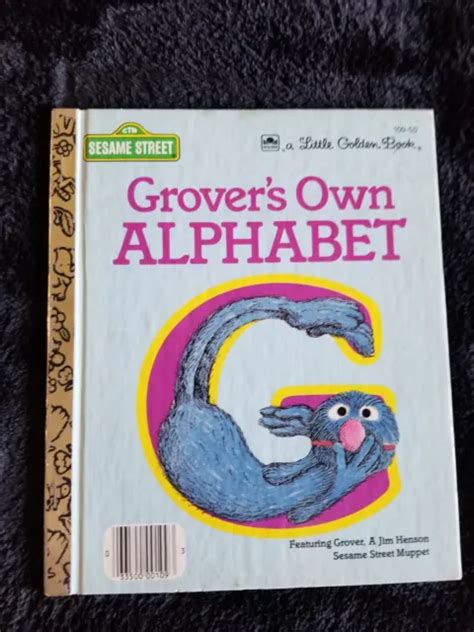 SESAME STREET GROVER'S Own Alphabet Golden Book $6.66 - PicClick CA