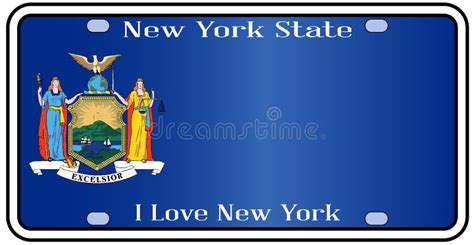 New York License Plate Vector Stock Illustrations – 74 New York License ...