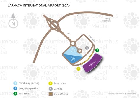 Lca Airport Map