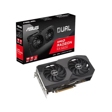 Buy Asus Dual Radeon RX 6600 V2 8GB GDDR6 Graphics Card at Best Price in India only at Vedant ...