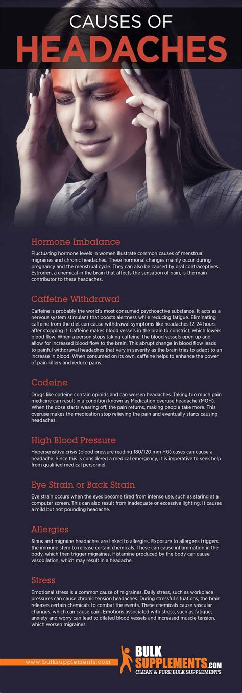 Headache: Characteristics, Causes & Treatment