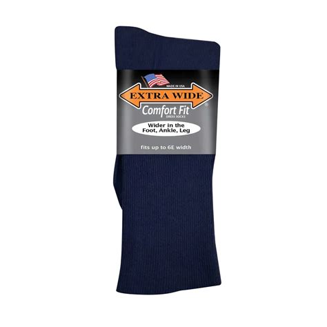 Extra Wide Comfort Dress Sock – Extra Wide Socks