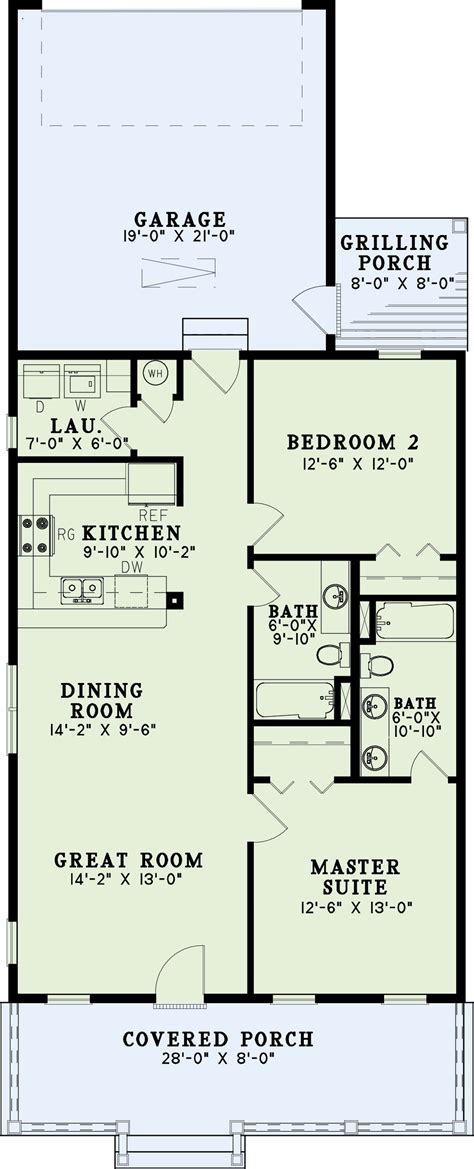 House Plan 794 Urban Circle, Urban House Plan