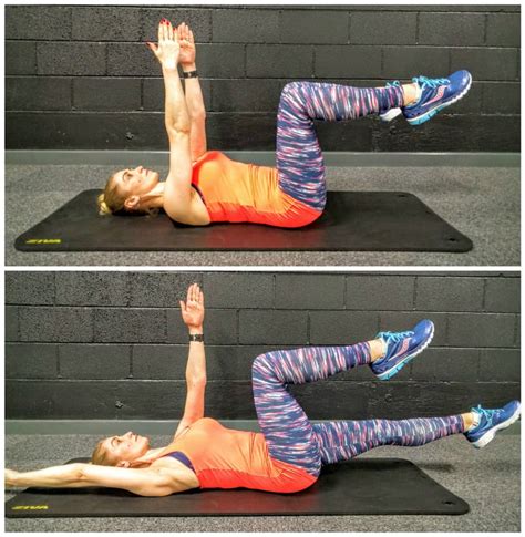 Dead Bug | Exercises to Build a Stronger Core | POPSUGAR Fitness Photo 3