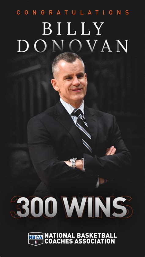 Billy Donovan Reaches 300 Career Coaching Wins | The Official Website ...