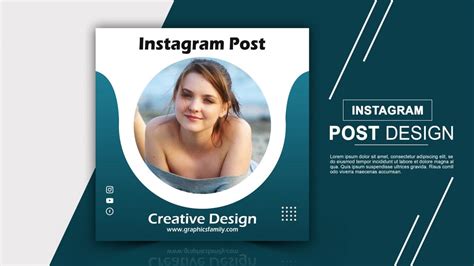 Creative Instagram Post Design Free Psd – GraphicsFamily