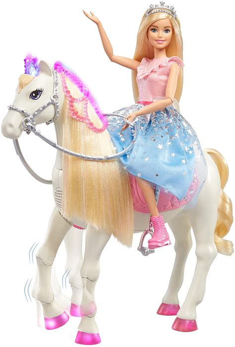 Barbie Princess Adventure - Prance & Shimmer Horse - Barbie Movies ...