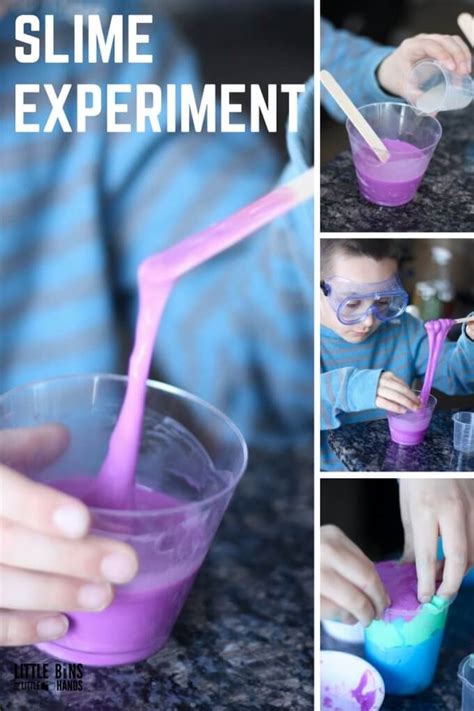 Slime Science Fair Project - Little Bins for Little Hands