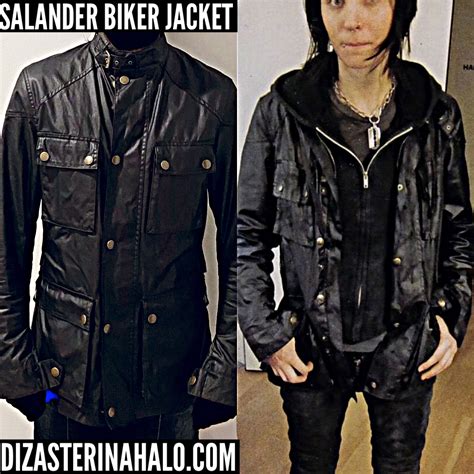 Lisbeth Salander Deluxe Biker Jacket - Dizaster In A Halo