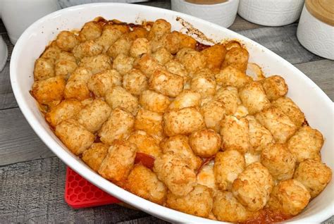 Pizza Tater Tots Casserole - Hot Rod's Recipes