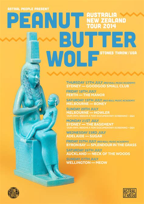 Peanut Butter Wolf: Australia & New Zealand Tour Dates, July 2014 ...