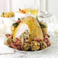 Phil Vickery's saffron turkey with wild rice & cranberry stuffing ...