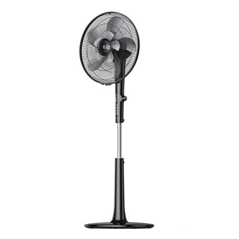 Pedestal Fan, Oscillating Standing with Remote, 3 Wind Modes 12 Speed ...