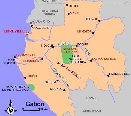 Libreville Map ~ Online Map