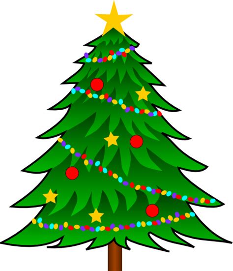 Christmas Tree Clip Art at Clker.com - vector clip art online, royalty free & public domain