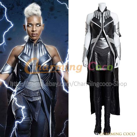 X-Men: Apocalypse Storm Ororo Munroe Cosplay Costume Uniform Halloween ...