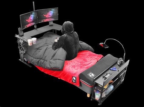 New Japanese Gaming Bed Proves Humanity Has Peaked