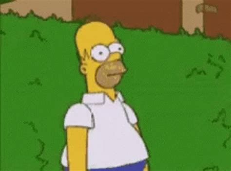 Bush Homer GIF - Bush Homer Bye - Discover & Share GIFs