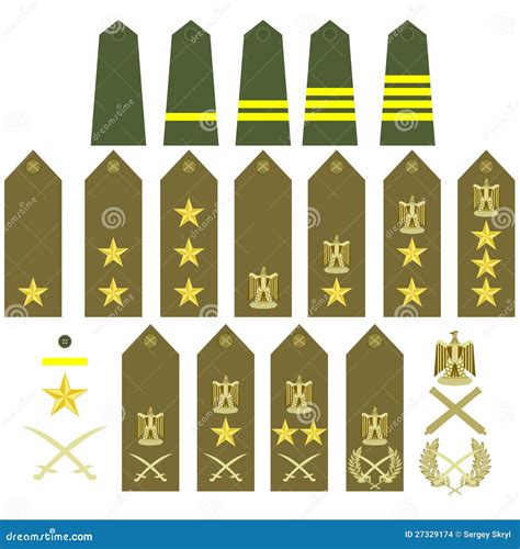 Egyptian Army Insignia Stock Images - Image: 27329174