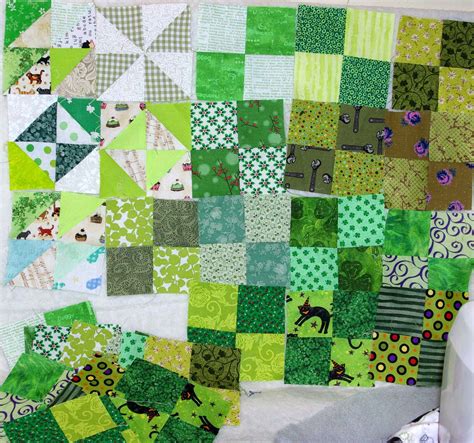 Sane, Crazy, Crumby Quilting: Green 2.5