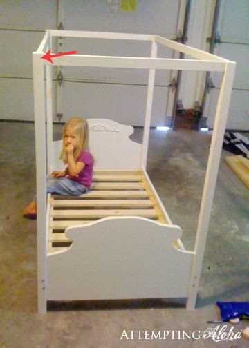 Ana White | Toddler Canopy Bed - DIY Projects