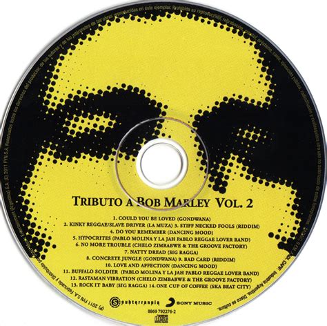 Reggae En Español: ARGENTINA: Varios Artistas - Tributo a Bob Marley ...