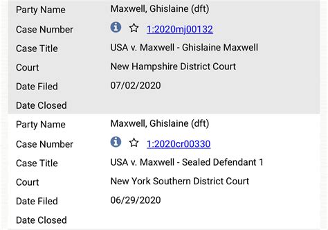 Lots of official data here regarding the arrest of Ghislaine Maxwell ...