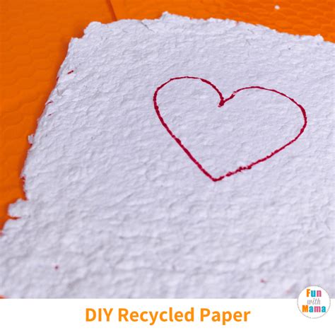 Recycled Paper Activity for Kids - A Fun Paper Making Process - Fun ...