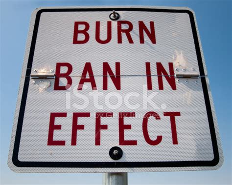 Burn Ban Sign Stock Photo | Royalty-Free | FreeImages