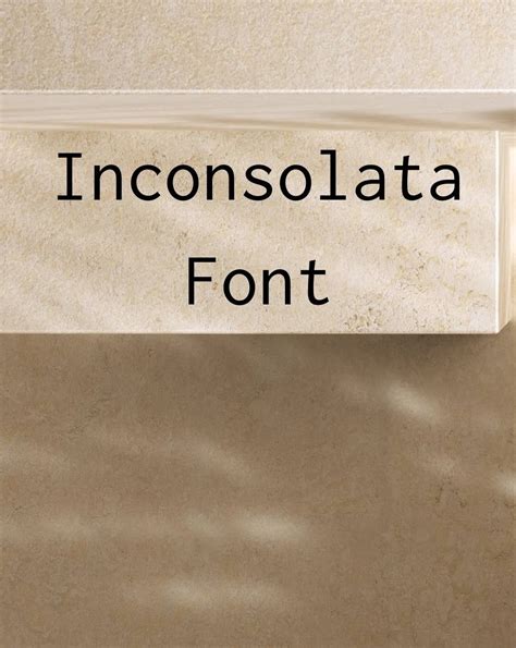 Inconsolata Font Free Download