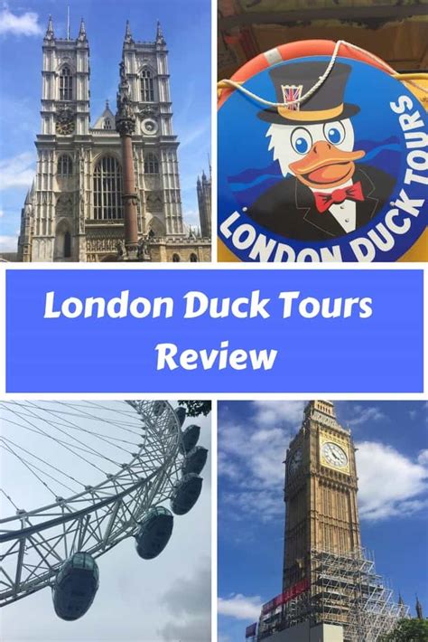 London Sightseeing with London Duck Tours