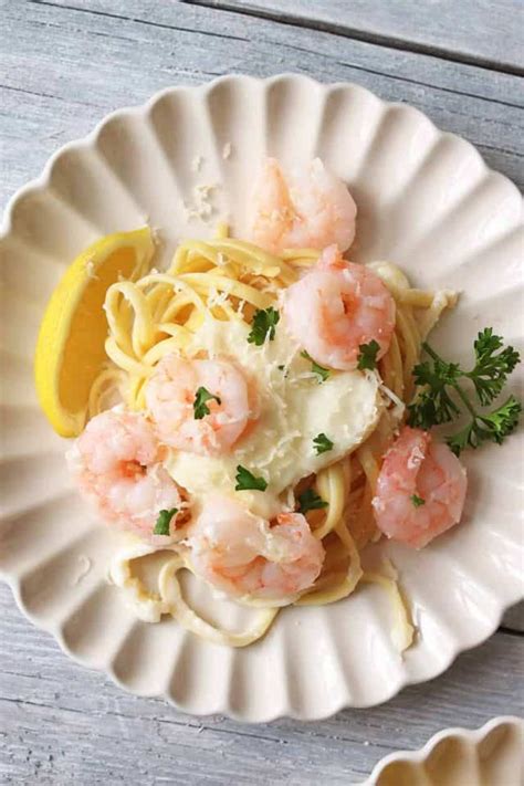 Shrimp in Garlic Wine Sauce - Simply Happenings