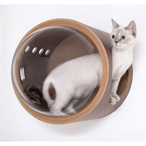 Spaceship Gamma Ultra Modern Cat Bed or Wall Mounted Bed - CatsPlay Superstore | Modern cat bed ...