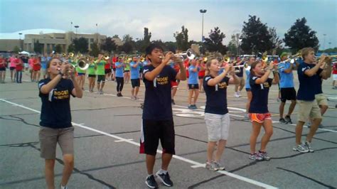 Notre Dame Band Practice Purdue - Fight Song - YouTube