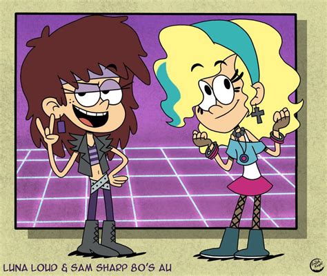 First Post From The All-New SaLuna Sub: Luna And Sam 80s AU (TheFreshKnight On DeviantArt) : r ...